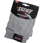 Sedef Yıldızı Erkek Düğmeli Penye Boxer 1094 - 6 Adet - 2XL - Gri