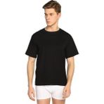 Sedef Yıldızı Erkek Penye Sıfır Yaka Renkli Fanila Atlet 1008 - 6 Adet - 3XL - Siyah