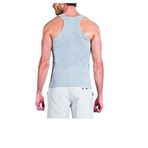 Sedef Yıldızı Gri Pamuklu 3`lü Paket İç Giyim Erkek Spor Atlet