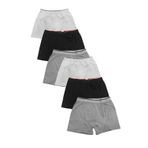 Sedef Yıldızı İç Giyim Erkek Likralı Pamuklu Boxer Don 6 lı Paket Karışık M