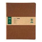 Sedir Defter Söğüt Serisi Açık Kahve 18,5x23,5 cm Kareli Defter