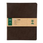 Sedir Defter Söğüt Serisi Koyu Kahve 18,5x23,5 cm Çizgili Defter