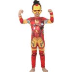 Sedirli Demir Adam Ironman Çocuk Kostüm - XL - Renkli
