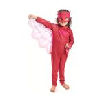 Sedirli Pija Maskeliler Owlette Kırmızı Baykuş Kız Maskeli Kostüm Çok Renkli