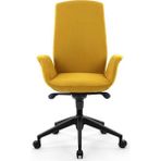 Seduna Platon Sarı Yönetici Koltuğu Ofis Sandalyesi