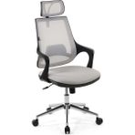 Seduna Skagen Headrest Gri Ofis Sandalyesi