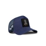 See You Later Never Logolu Cordura Lacivert Trucker Şapka