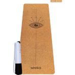 Seeka Yoga Cork Serisi Eye Yoga Mat