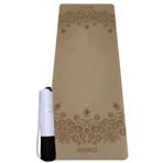 Seeka Yoga Pro Serisi Rise Kahverengi Yoga Mat