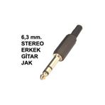 SEENERGY 6.3mm Stereo Erkek Gitar Jak