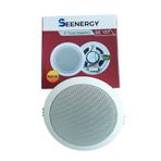 SEENERGY SE-15T Alçıpan Tavan Hoparlör / 5" Tavan Hoparlörü 3w / 5 inç Tavan Hoparlör