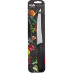 Şef Bıçak Chef Bıçak Qlux Paslanmaz Çelik Chef Bıçak BSF-00883 Tırtıklı Bıçak - Siyah - 1 Adet