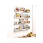 Sef moda 60 cm 4’lü mdf’lam montessori raf&kitaplık