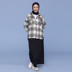 Sefamerve 0152-05 Lacivert Kadın Etek