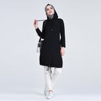 Sefamerve 0241-04 Siyah Kadın Tunik