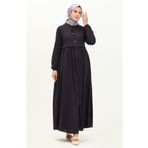Sefamerve 0569-04 Mor Kadın Ferace