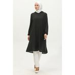 Sefamerve 1692-03 Siyah Kadın Tunik