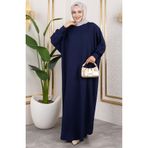 Sefamerve 2000-08 Lacivert Kadın Tunik