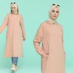 Sefamerve 3007-04 Pudra Kadın Tunik