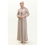 Sefamerve 4141-06 Taş Kadın Elbise