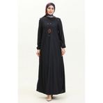 Sefamerve 4141-10 Lacivert Kadın Elbise