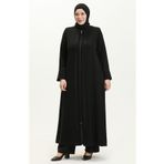 Sefamerve 5051-01 Siyah Kadın Ferace