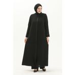 Sefamerve 5054-03 Siyah Kadın Ferace