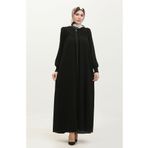 Sefamerve 5071-01 Siyah Kadın Ferace