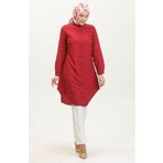 Sefamerve 6112-09 Bordo Kadın Tunik