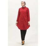 Sefamerve 6122-08 Bordo Kadın Tunik