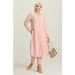 Sefamerve 6435-19 Pudra Kadın Tunik