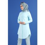 Sefamerve 6472-12 Turkuaz Kadın Tunik