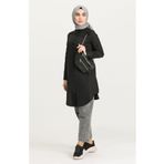 Sefamerve 6472-14 Siyah Kadın Tunik