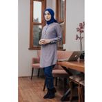 Sefamerve 6474-06 Lacivert Kadın Tunik