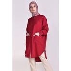 Sefamerve 6480-04 Bordo Kadın Tunik