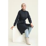 Sefamerve 6544-07 Lacivert Kadın Tunik
