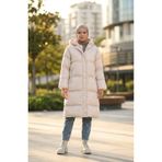 Sefamerve 7031-01 Krem Kadın Mont