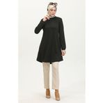 Sefamerve 8722-01 Siyah Kadın Tunik