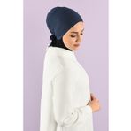 Sefamerve 90106-02 Lacivert Tesettür Bone