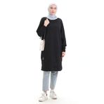 sefamerve Armalı Tunik 0012-16 Siyah