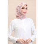 sefamerve Desenli Eşarp CVS-08 Pembe
