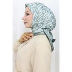 sefamerve Dijital Rayon Eşarp 70302-10 Çağla Yeşili