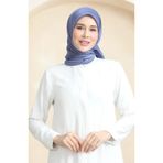 sefamerve Düz Kristal Eşarp 70252-24 İndigo