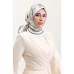 sefamerve Kehribar Eşarp 70280-05 Gri Hardal