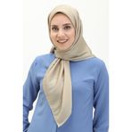 sefamerve Kristal Eşarp 1098-11 Koyu Bej
