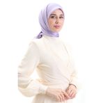 sefamerve Madame Mary Fransız Vual Eşarp 19098-14 Lila