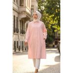 sefamerve Reglan Kol Tunik 4066-06 Somon