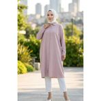 sefamerve Reglan Kol Tunik 4066-08 Bej