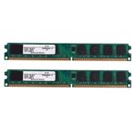 Sefdrert 2X 2GB DDR2 PC2-6400 800MHz 240Pin 1.8V Masaüstü DIMM Bellek RAM için, AMD için (2 GB/800, S)