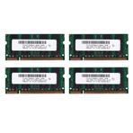 Sefdrert 4X 2GB DDR2 PC2-6400 800MHz 200Pin 1.8V Dizüstü Bellek SO-DIMM Dizüstü RAM